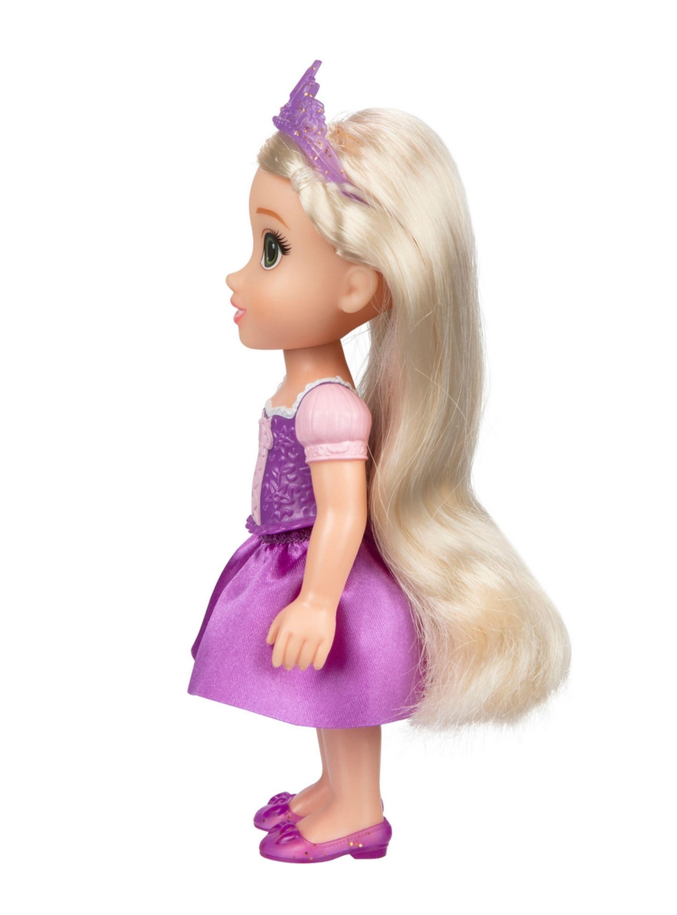 Muñeca 15 cm Disney con Peine - Rapunzel-5