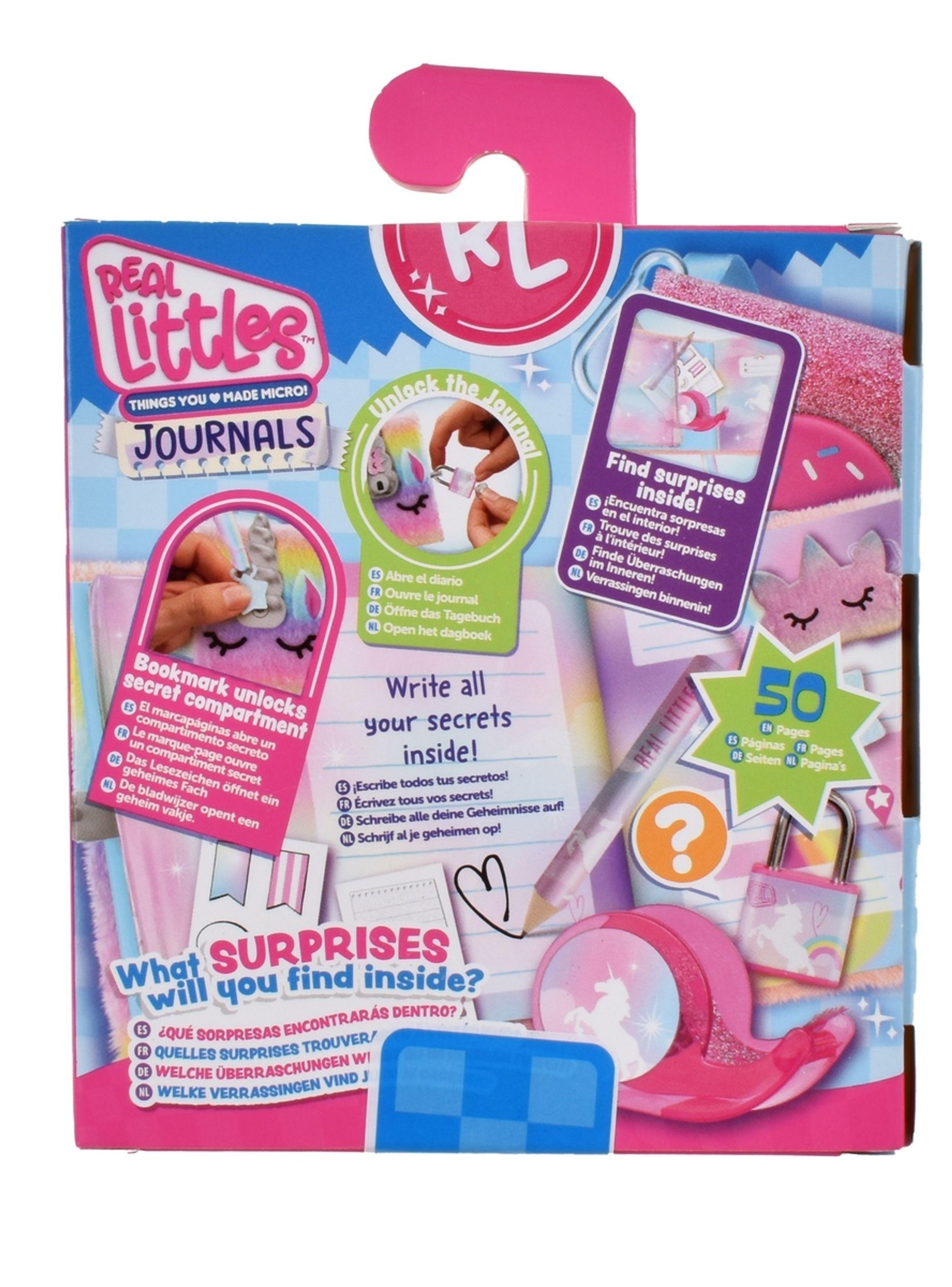 Mini Diario De Vida Con Acc Real Littles - Ice Cream Secrets-3