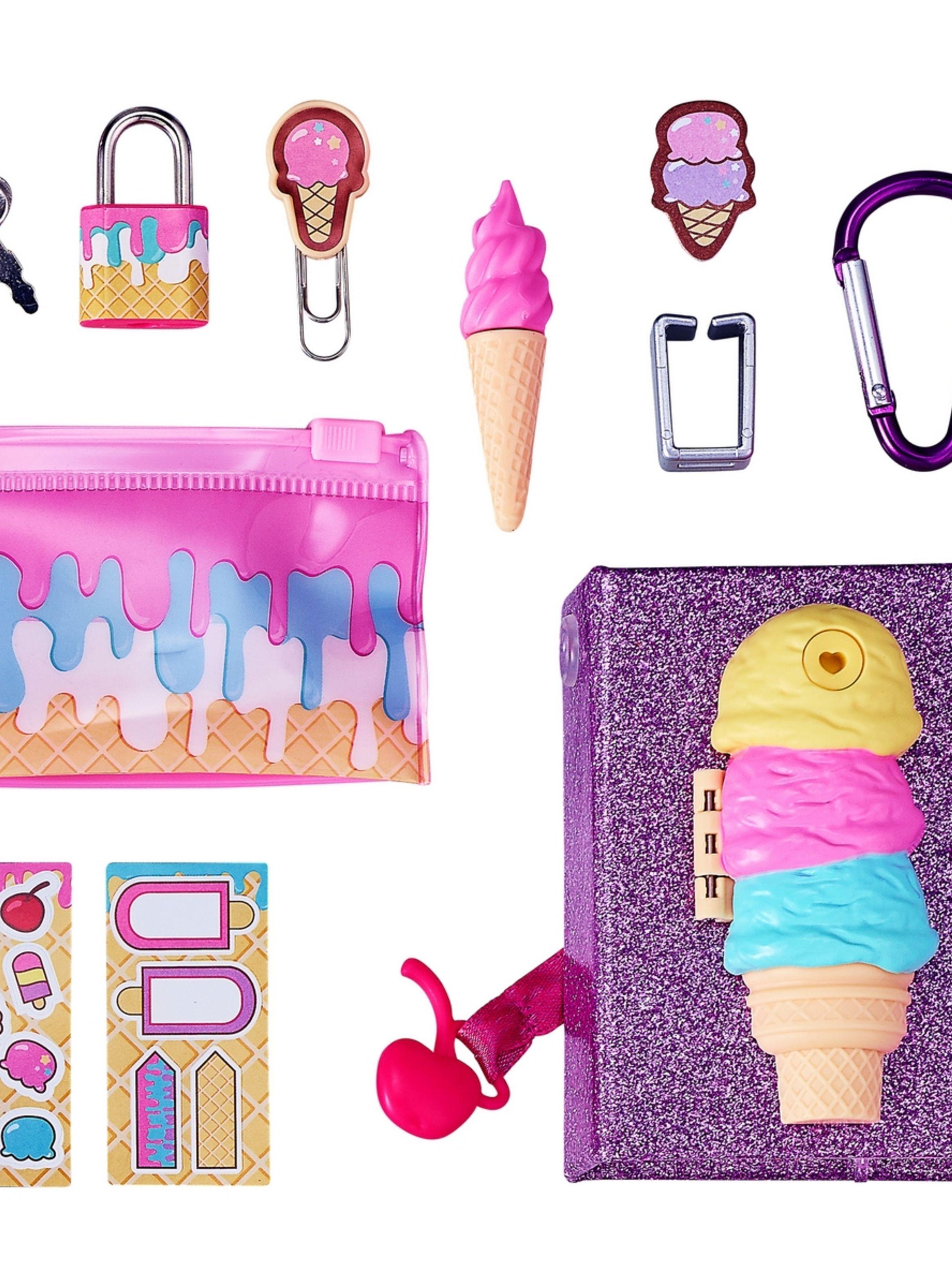 Mini Diario De Vida Con Acc Real Littles - Ice Cream Secrets-4