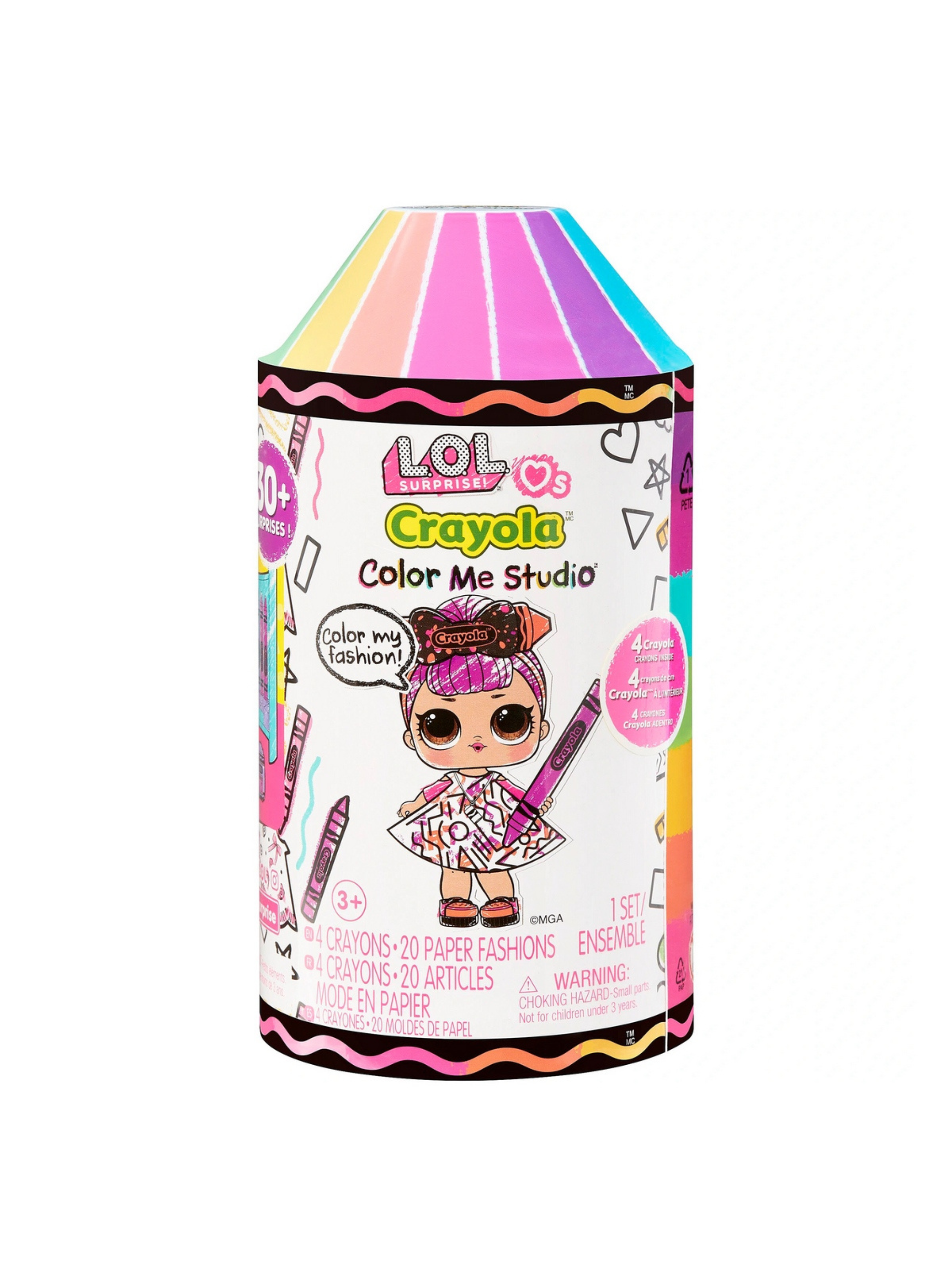 Muñeca LOL Surprise colección Crayola Color Fiesta-2