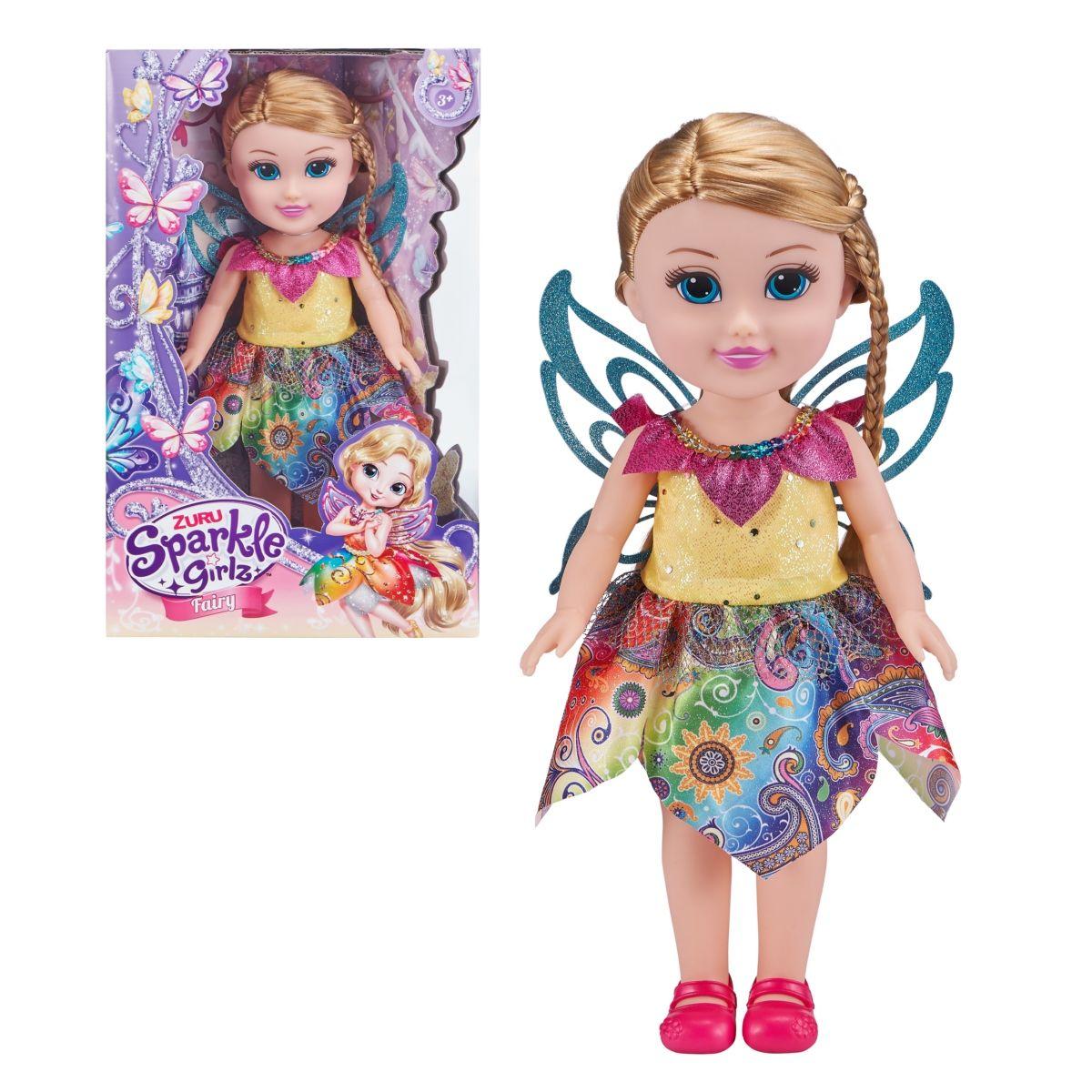 Muñeca 33Cm Hada - Princesa Invierno Sparkle Girlz - Multicolor-1