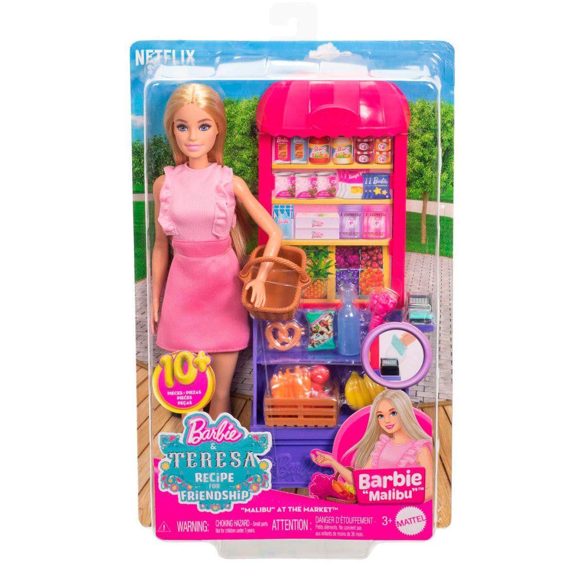 BARBIE RECETA DE LA AMISTAD SET DE SUPERMERCADO-3