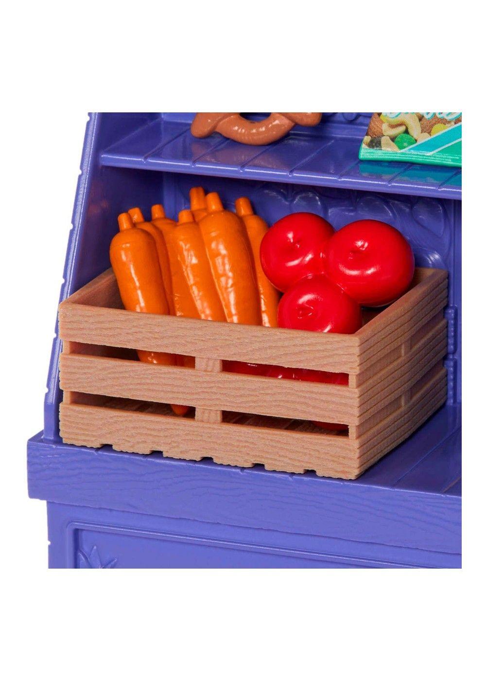Muñeca Barbie set supermercado receta de la amistad-4