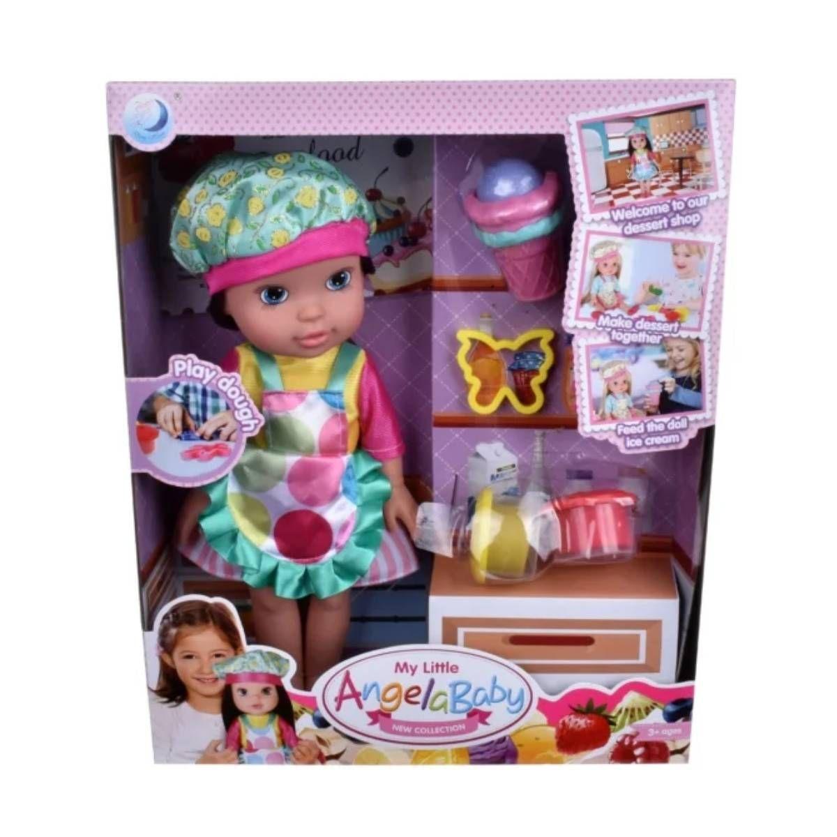 Muñeca Chef De 30 Cms Con Set De Masas Y Accesorios - Morena-2
