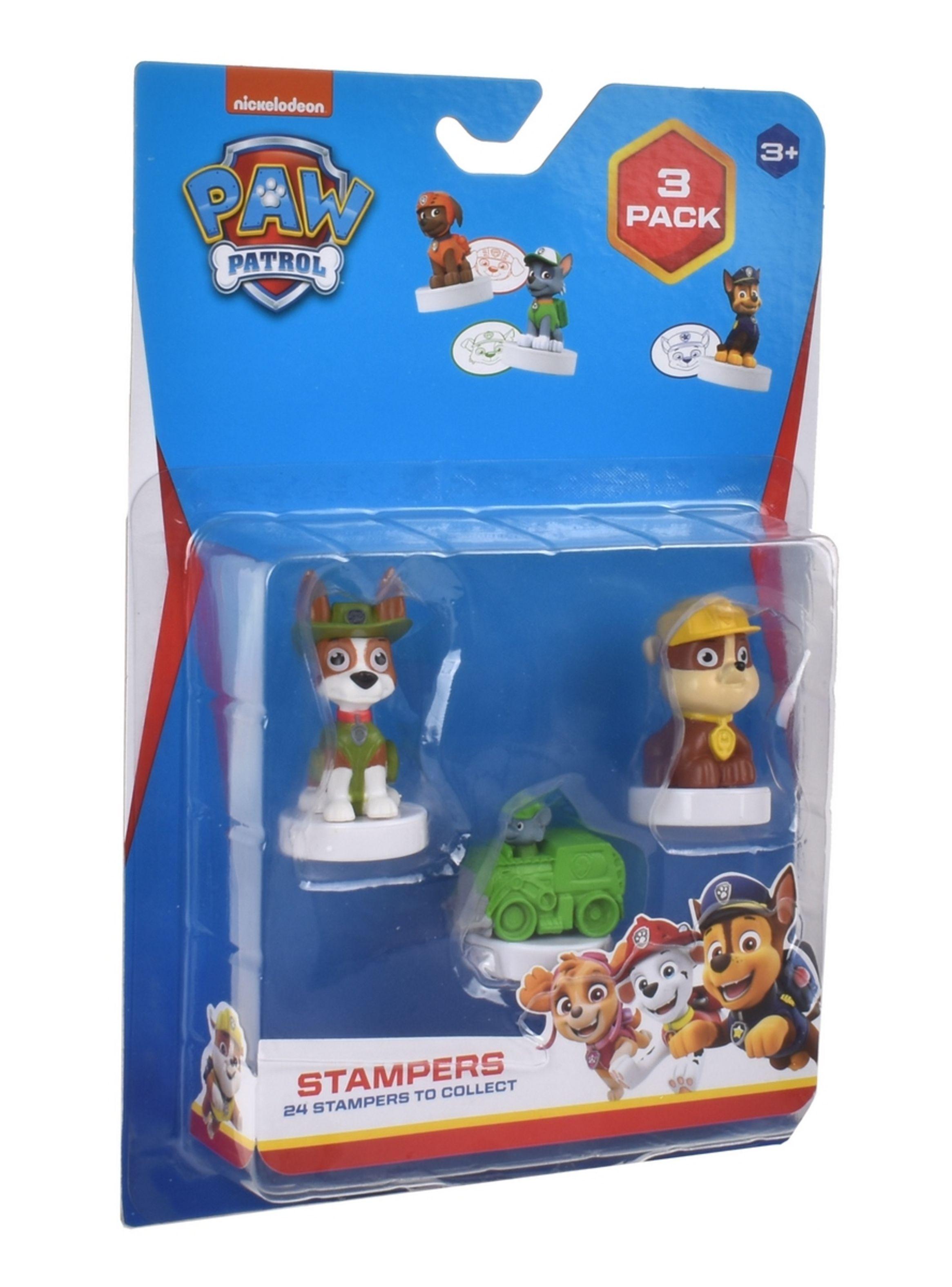 Set de 3 timbres paw patrol - rubble-2