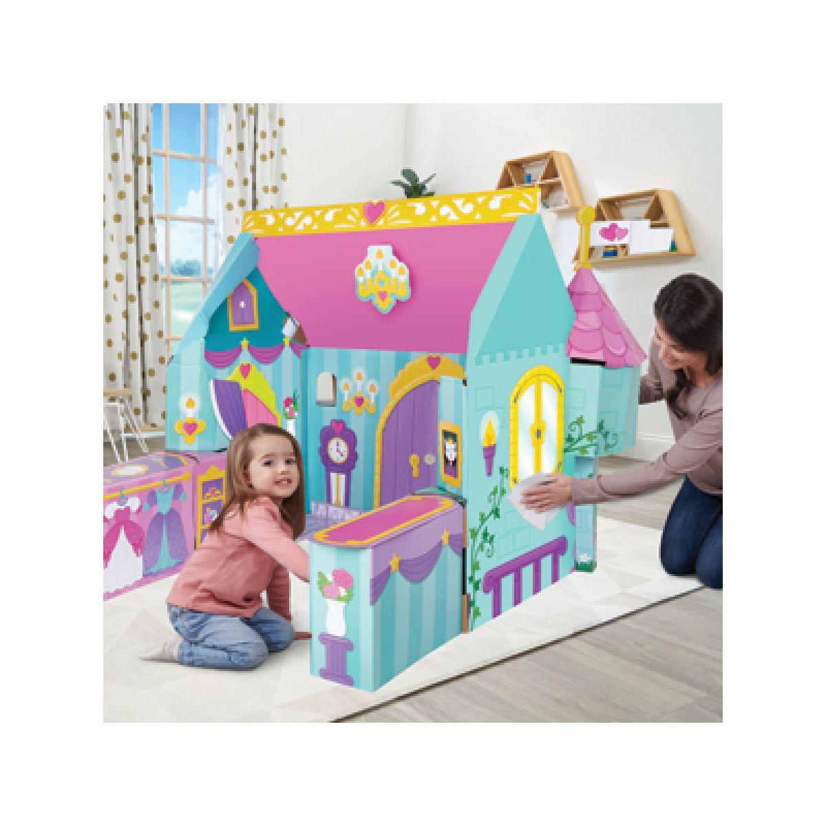 Castillo Para Interior Plegable De Cartón Pop To Play-1