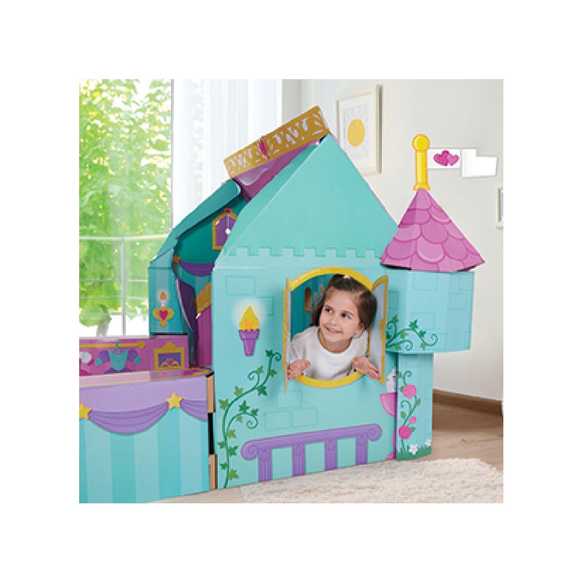 Castillo Para Interior Plegable De Cartón Pop To Play-2