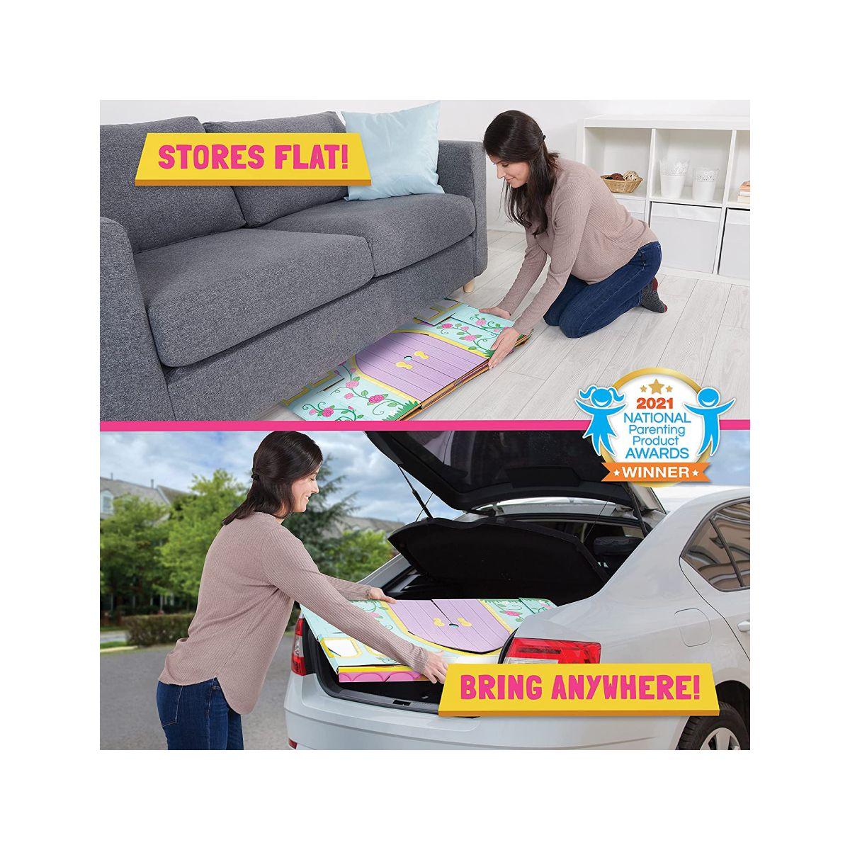 Castillo Para Interior Plegable De Cartón Pop To Play-3