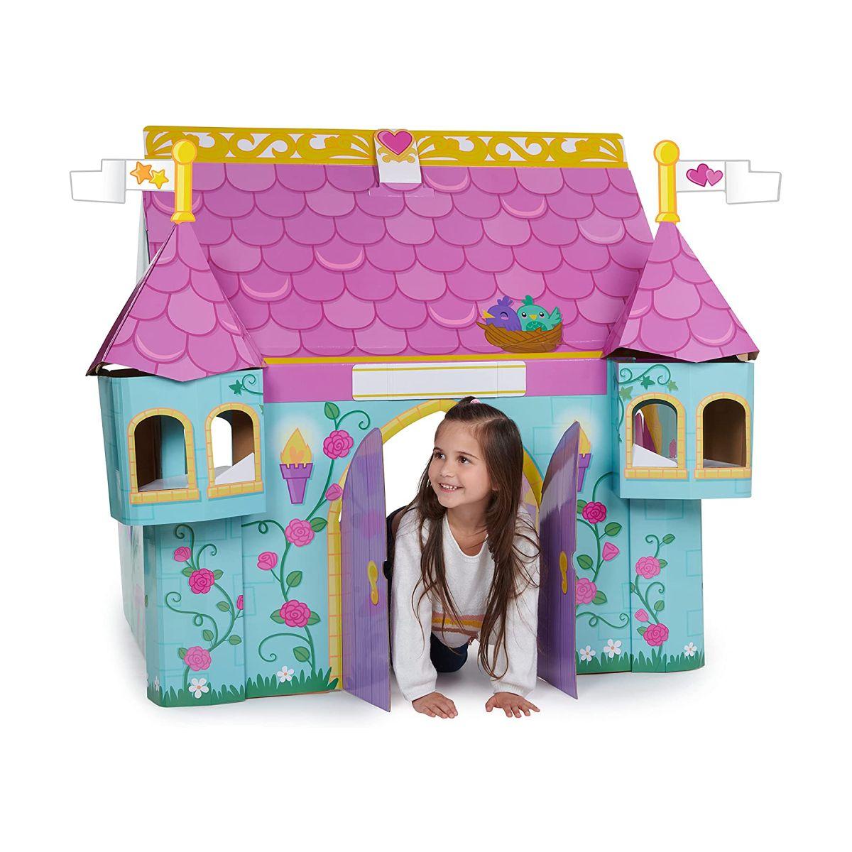 Castillo Para Interior Plegable De Cartón Pop To Play-7