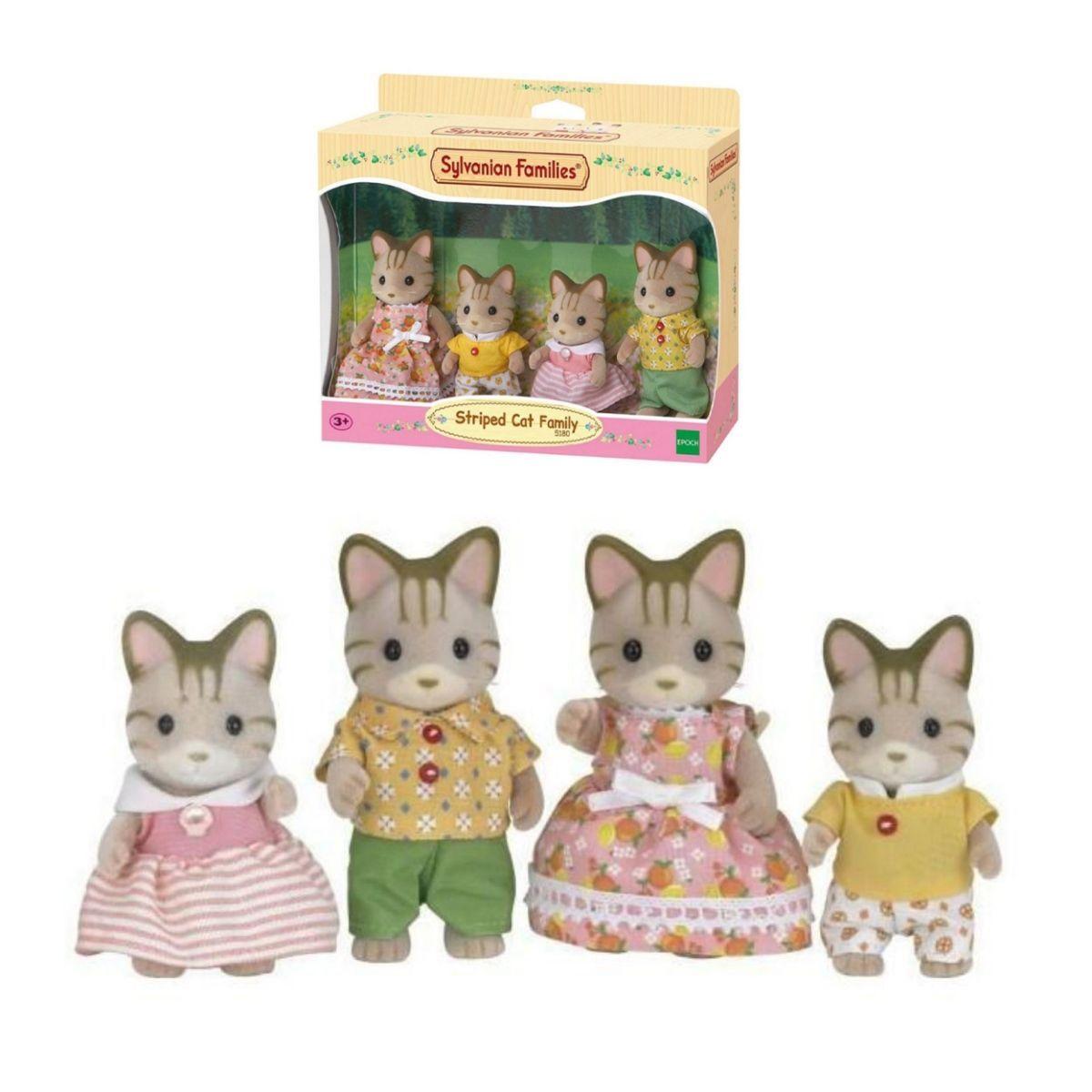 Familia De Gatos Sylvanian Families-1