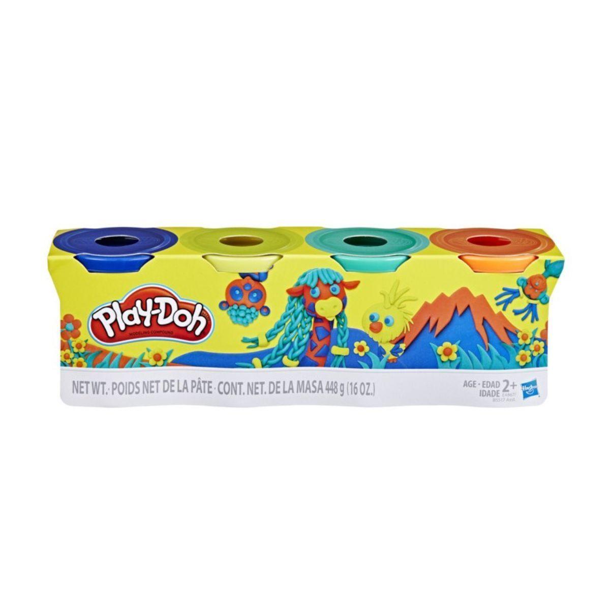 PACK DE 4 MASAS PLAY DOH - NATURALEZA-2