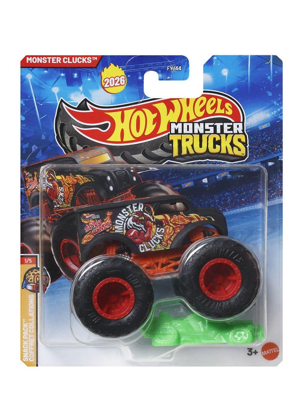 HOT WHEELS MONSTER TRUCK ESCALA 1:64 - MONSTER CLUCKS-0