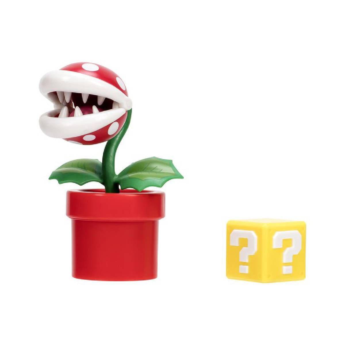 Super Mario Figura 10 Cm Nintendo - Planta Piraña-2