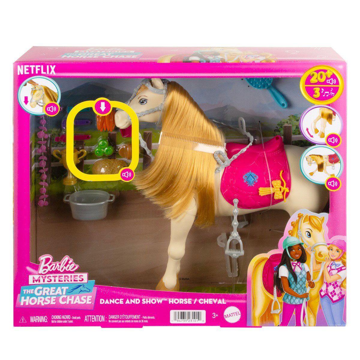 DETECTIVE BARBIE CABALLO C/ACCESORIOS - GRAN CARRERA-6