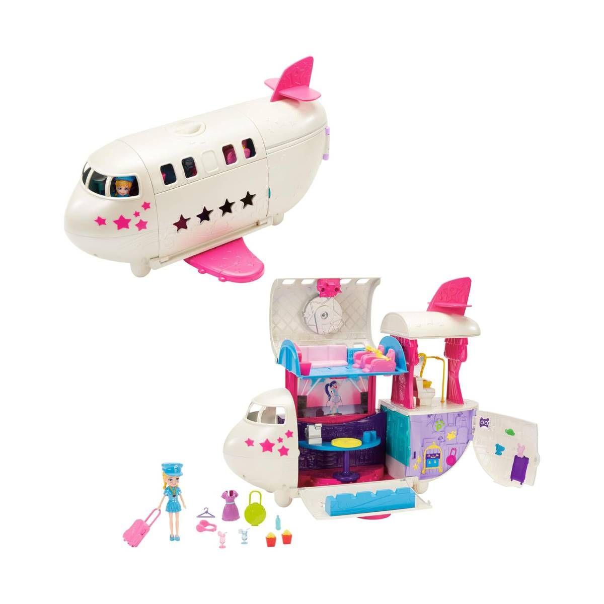 Polly Pocket Mega Jet De Viaje-2