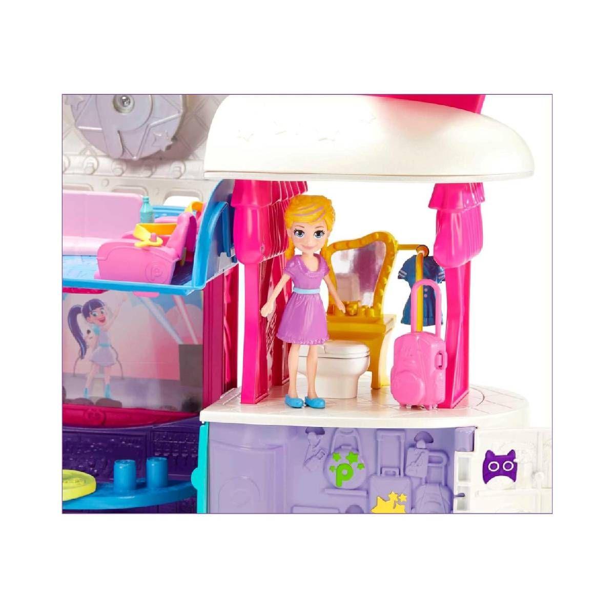 Polly Pocket Mega Jet De Viaje-3
