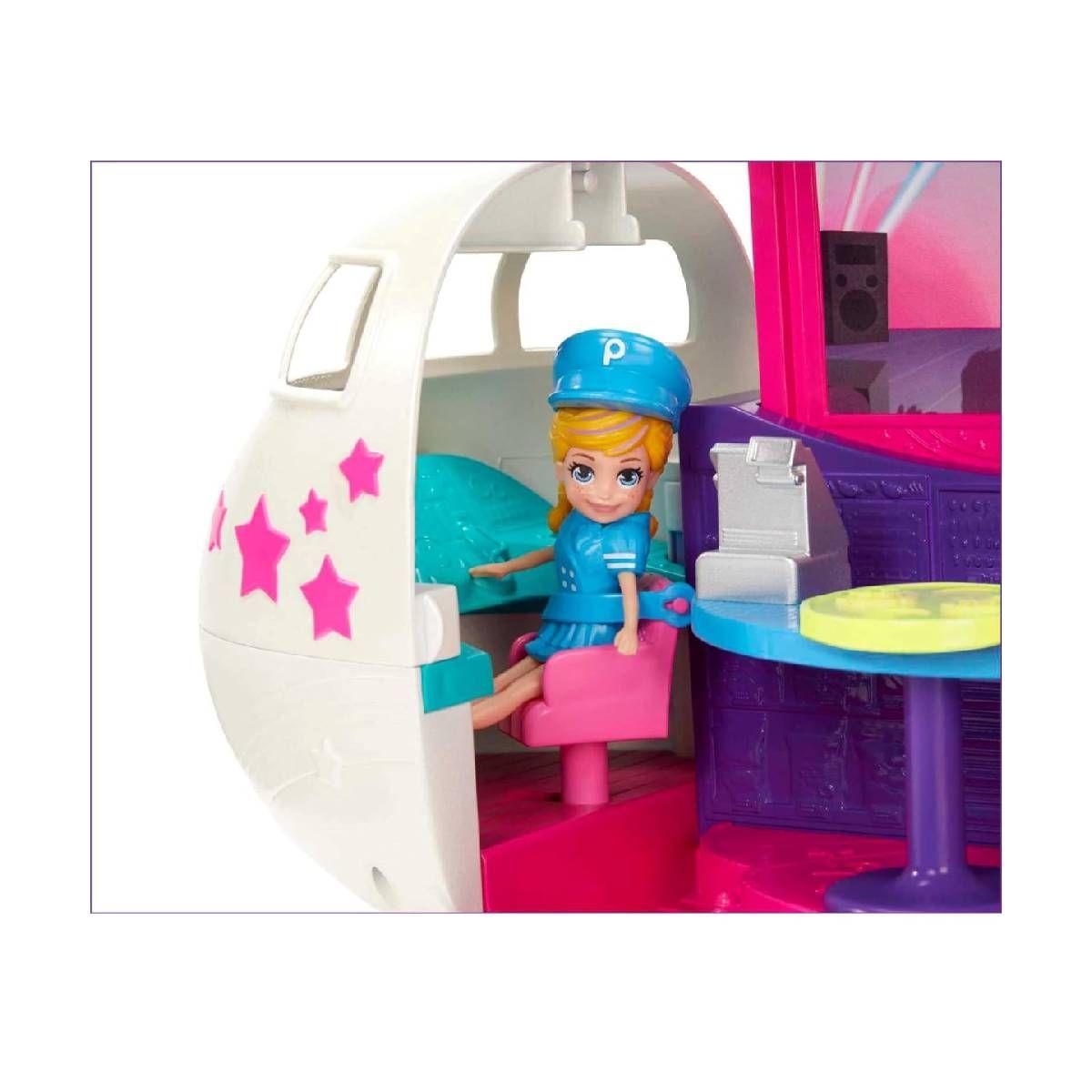 Polly Pocket Mega Jet De Viaje-5