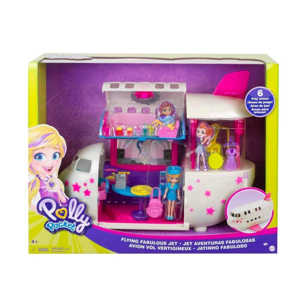 Polly Pocket Mega Jet De Viaje-7
