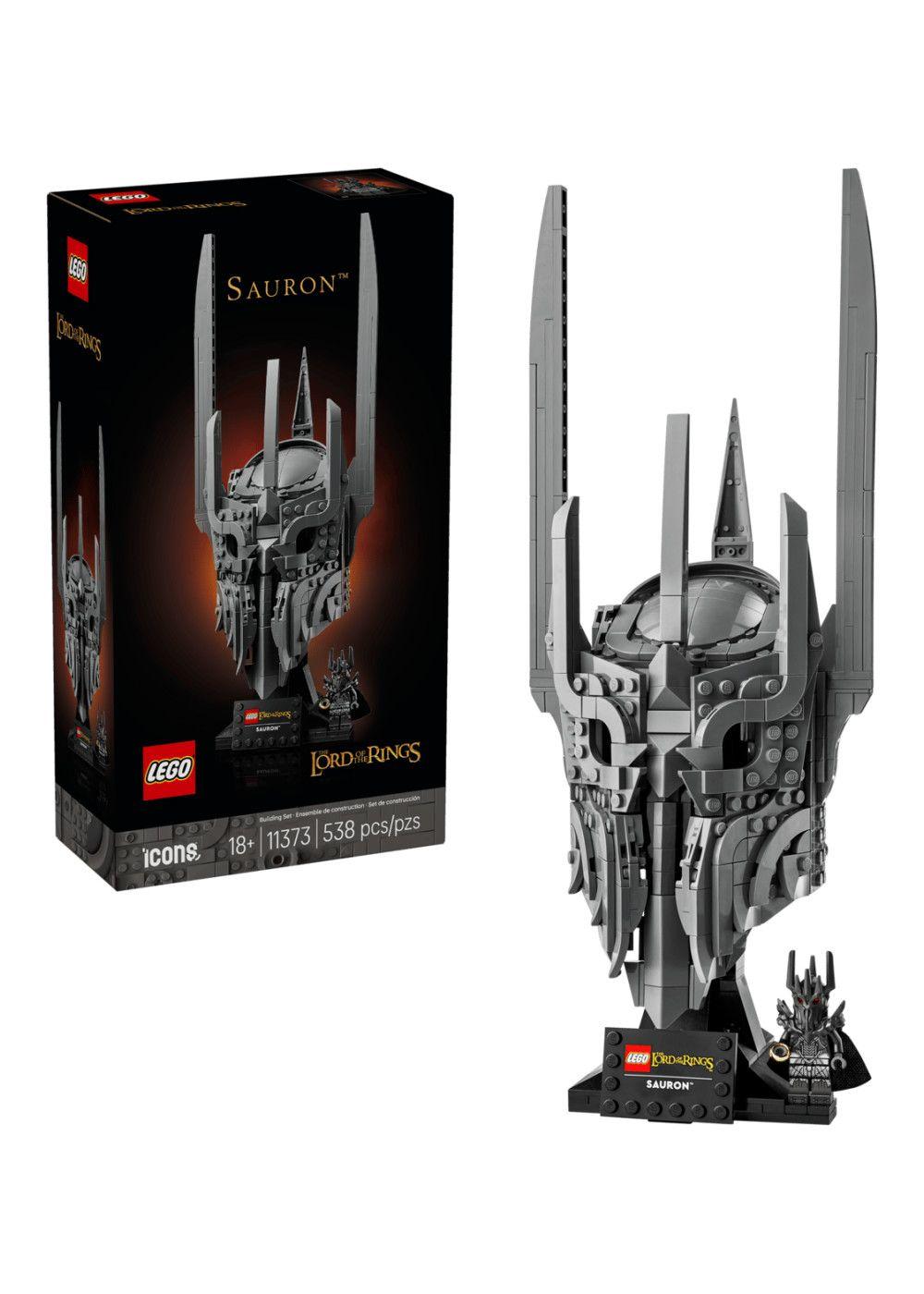 El Señor De Los Anillos Casco De Sauron Lego Icons-0