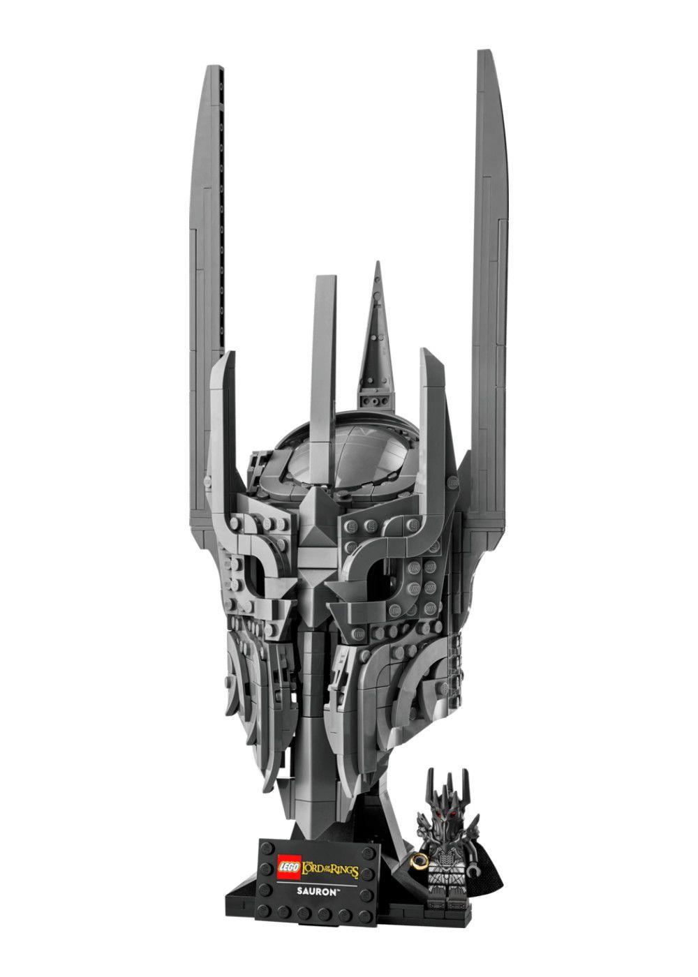 El Señor De Los Anillos Casco De Sauron Lego Icons-1