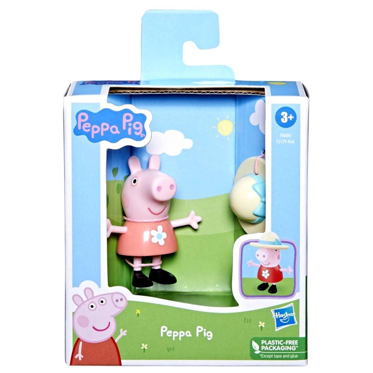 FIGURA PEPPA PIG AMIGOS DIVERTIDOS - PEPPA PIG Y SU SOMBRERO-2