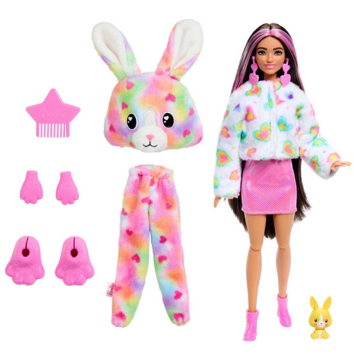 BARBIE CUTIE REVEAL COLORES DE ENSUEÑO - DISFRAZ CONEJO-2