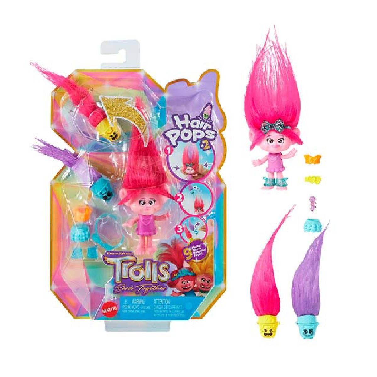 Trolls Hair Pops Poppy-5