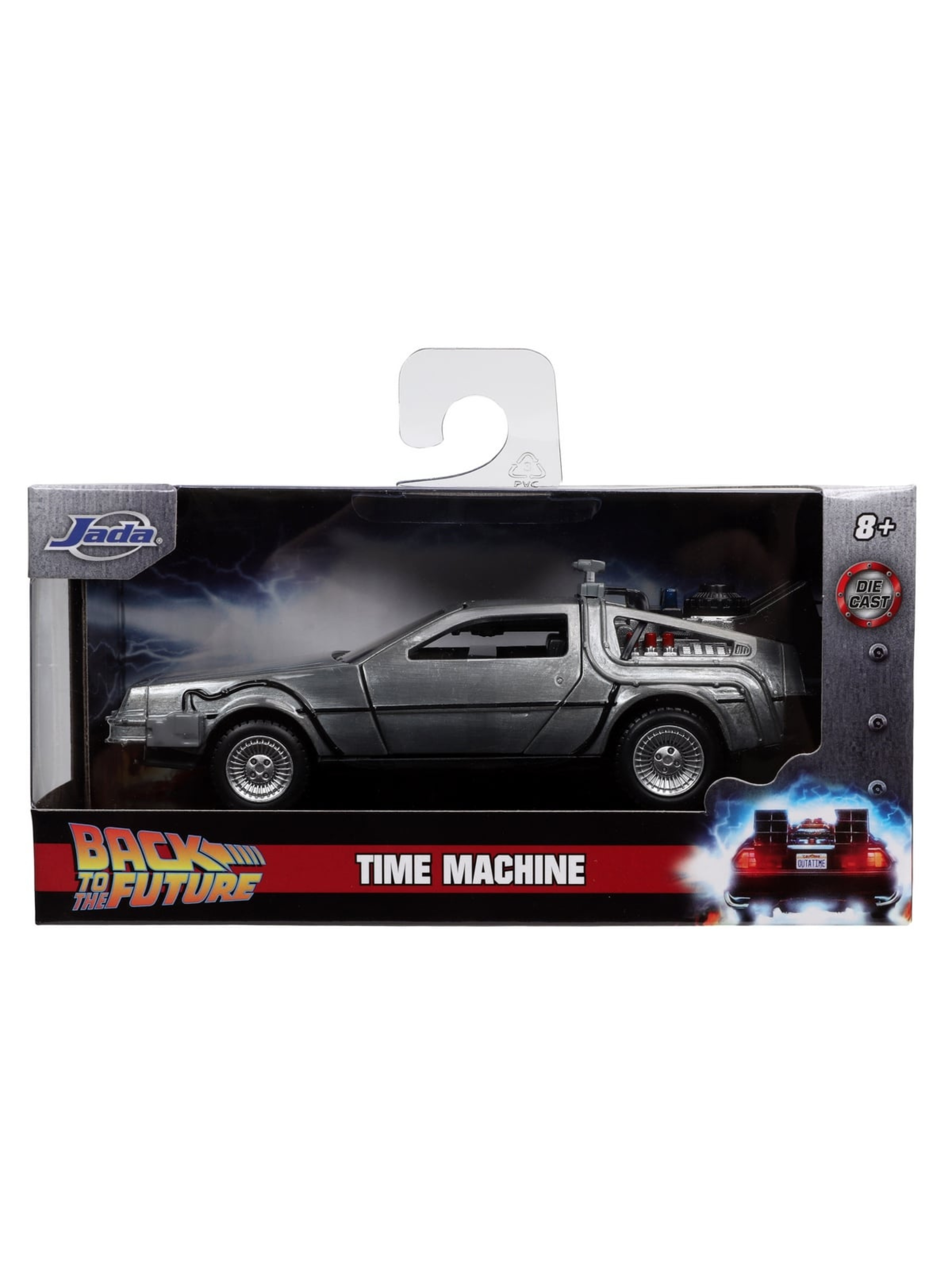 Auto Volver Al Futuro Escala 1:32 Jada-2