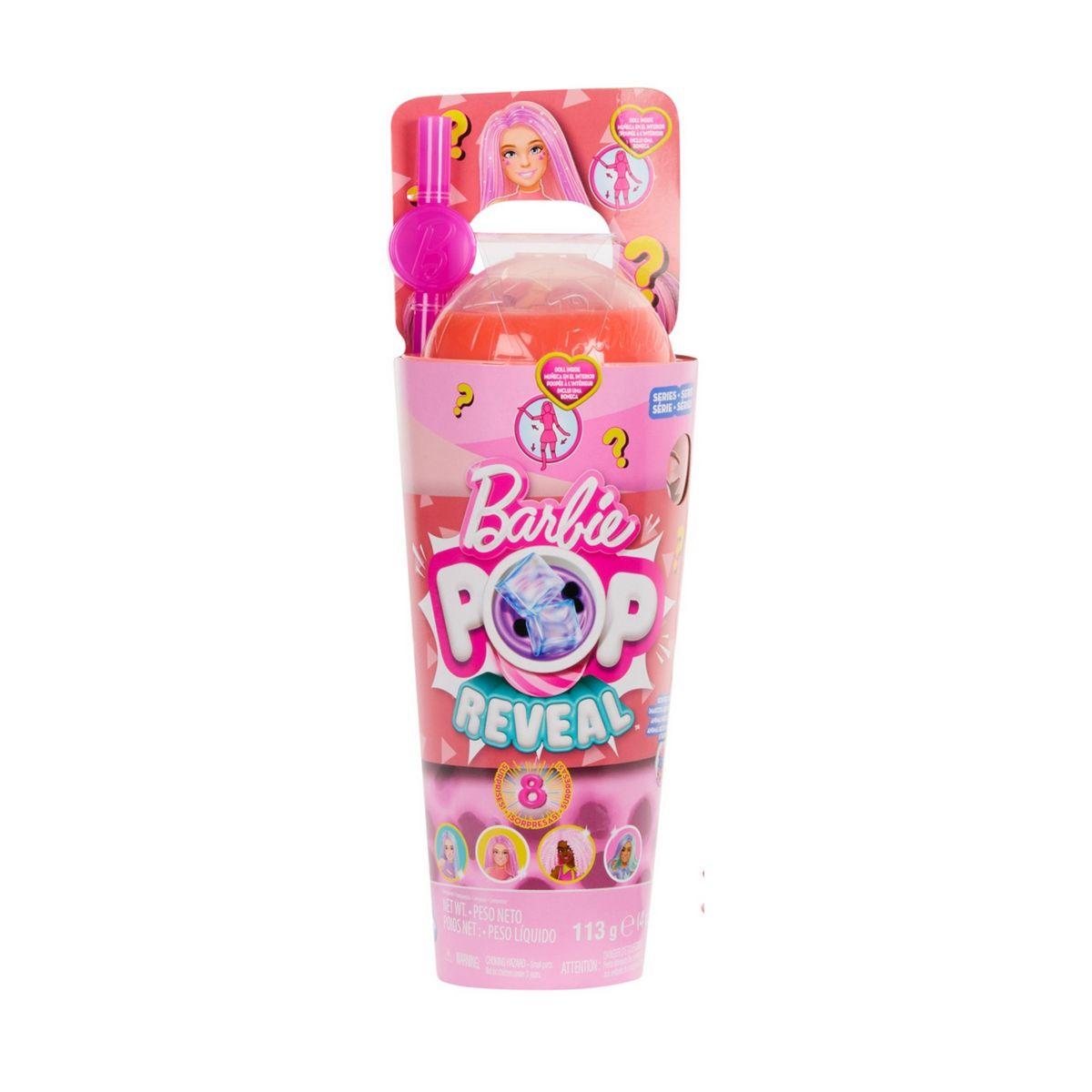 BARBIE POP REVEAL BOBA TEA MUÑECA SORPRESA - NARANJO-2