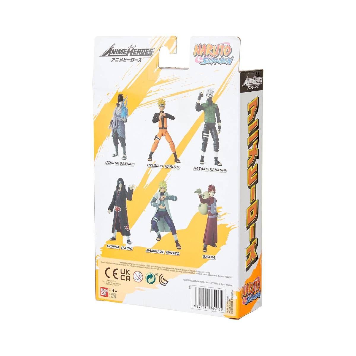 Figura 17 Cm Anime Heroes Naruto De Bandai - Gaara-9