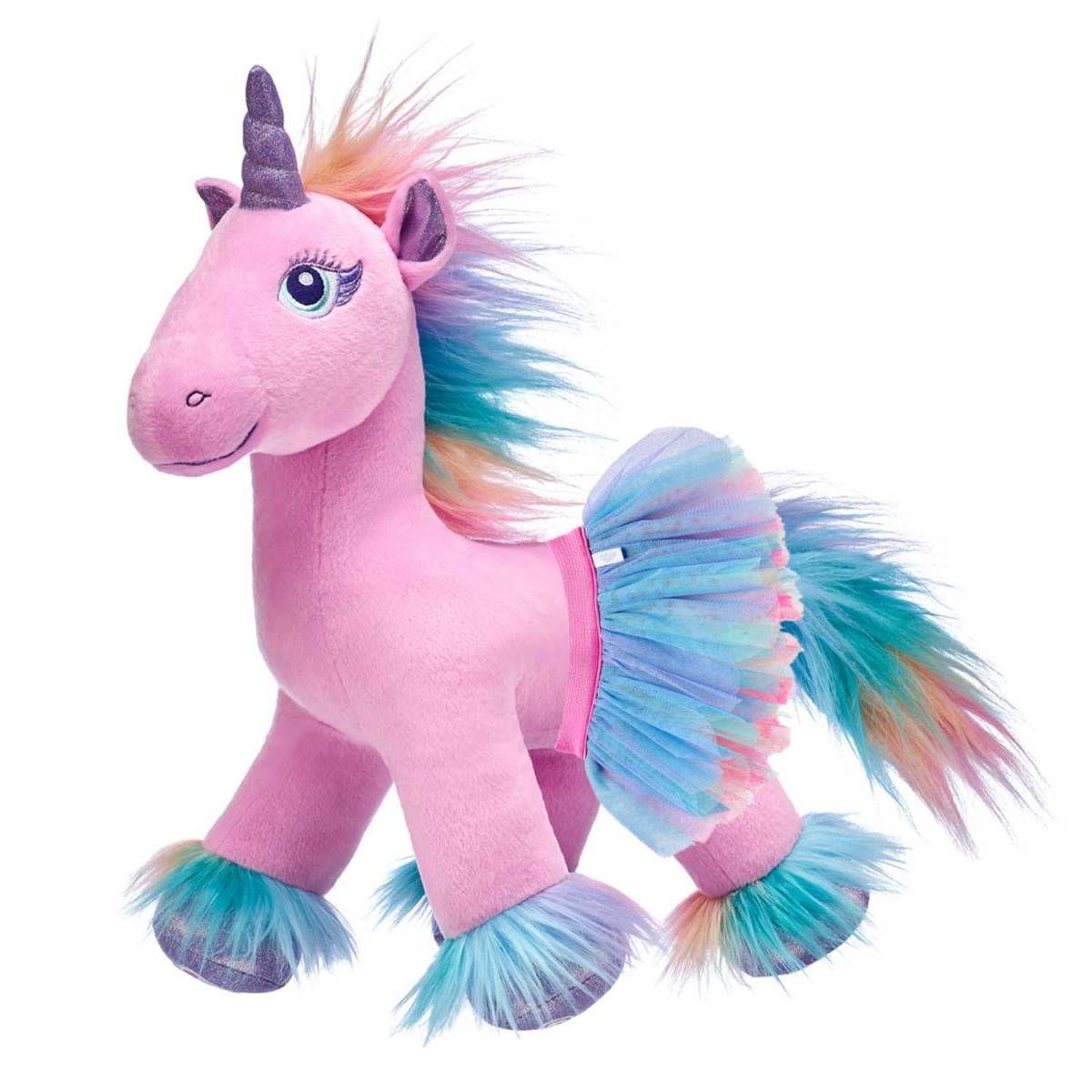 PELUCHE UNICORNIO ROSA FAIRY FRIENDS Y TUTU BUILD-A-BEAR-0
