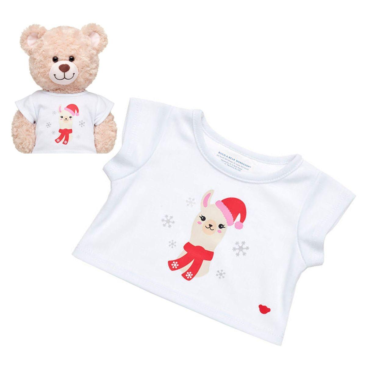 Polera Llama Navidad Build-A-Bear-2