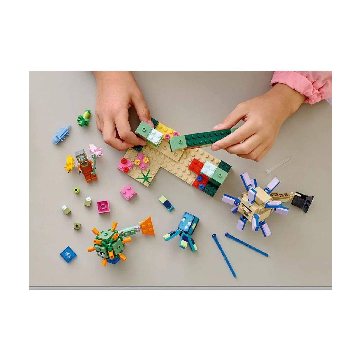 La Batalla Contra El Guardián Lego Minecraft-2