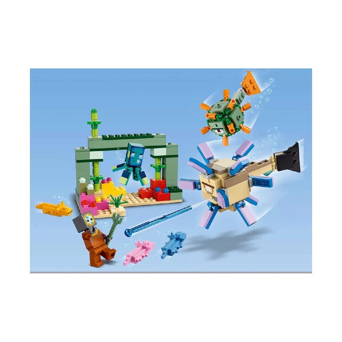 La Batalla Contra El Guardián Lego Minecraft-3