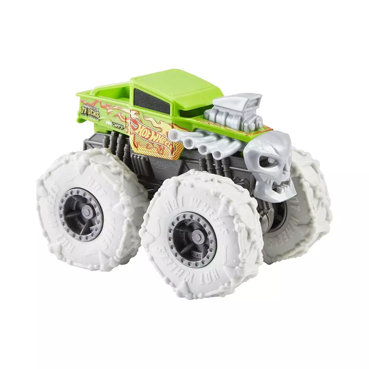 Hot Wheels Monster Trucks Twister Tredz Mattel - Bone Shake-4