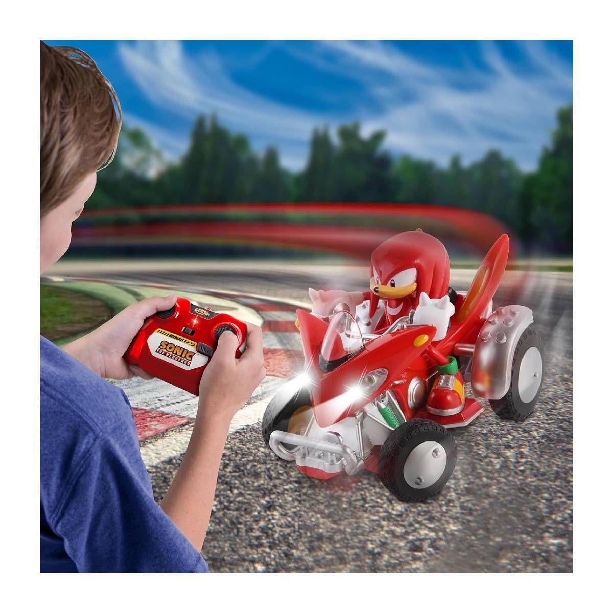 Cuadrimoto Radio Controlada 20 Cm Con Luces Sonic - Knuckles-1