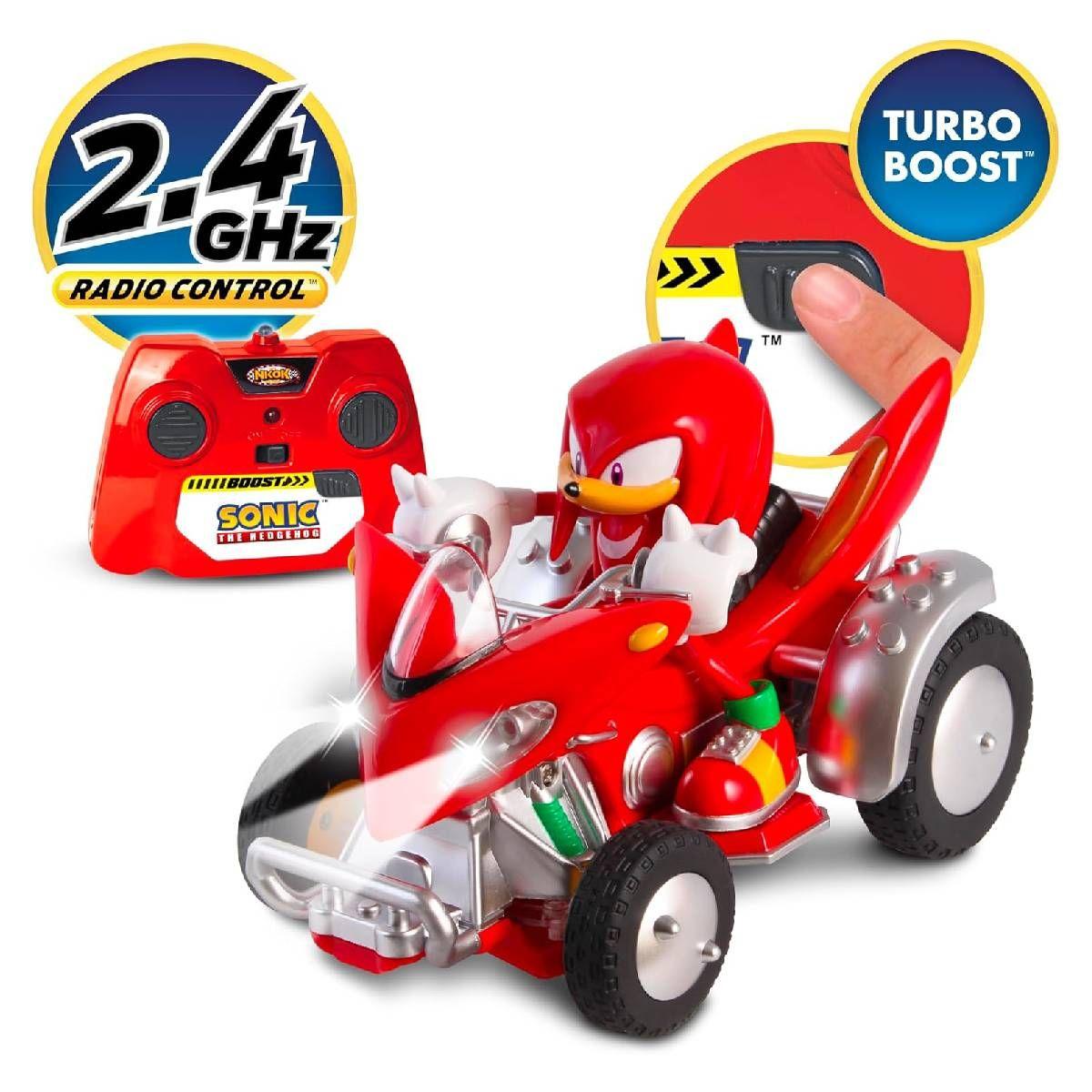 Cuadrimoto Radio Controlada 20 Cm Con Luces Sonic - Knuckles-2