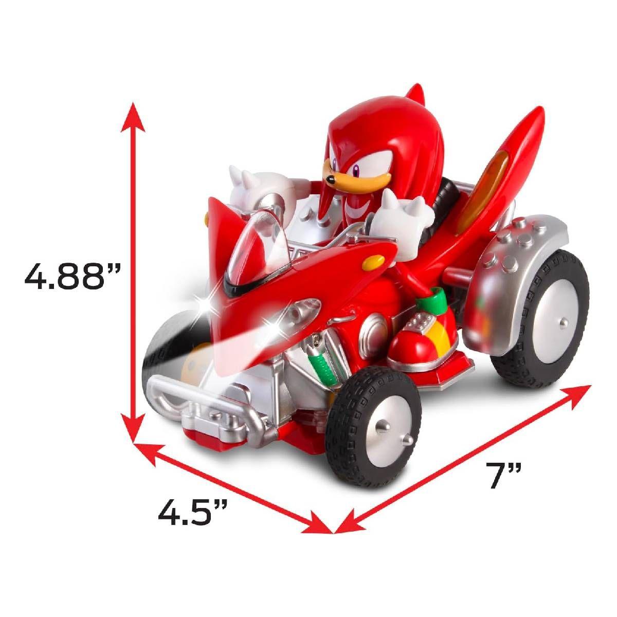 Cuadrimoto Radio Controlada 20 Cm Con Luces Sonic - Knuckles-3