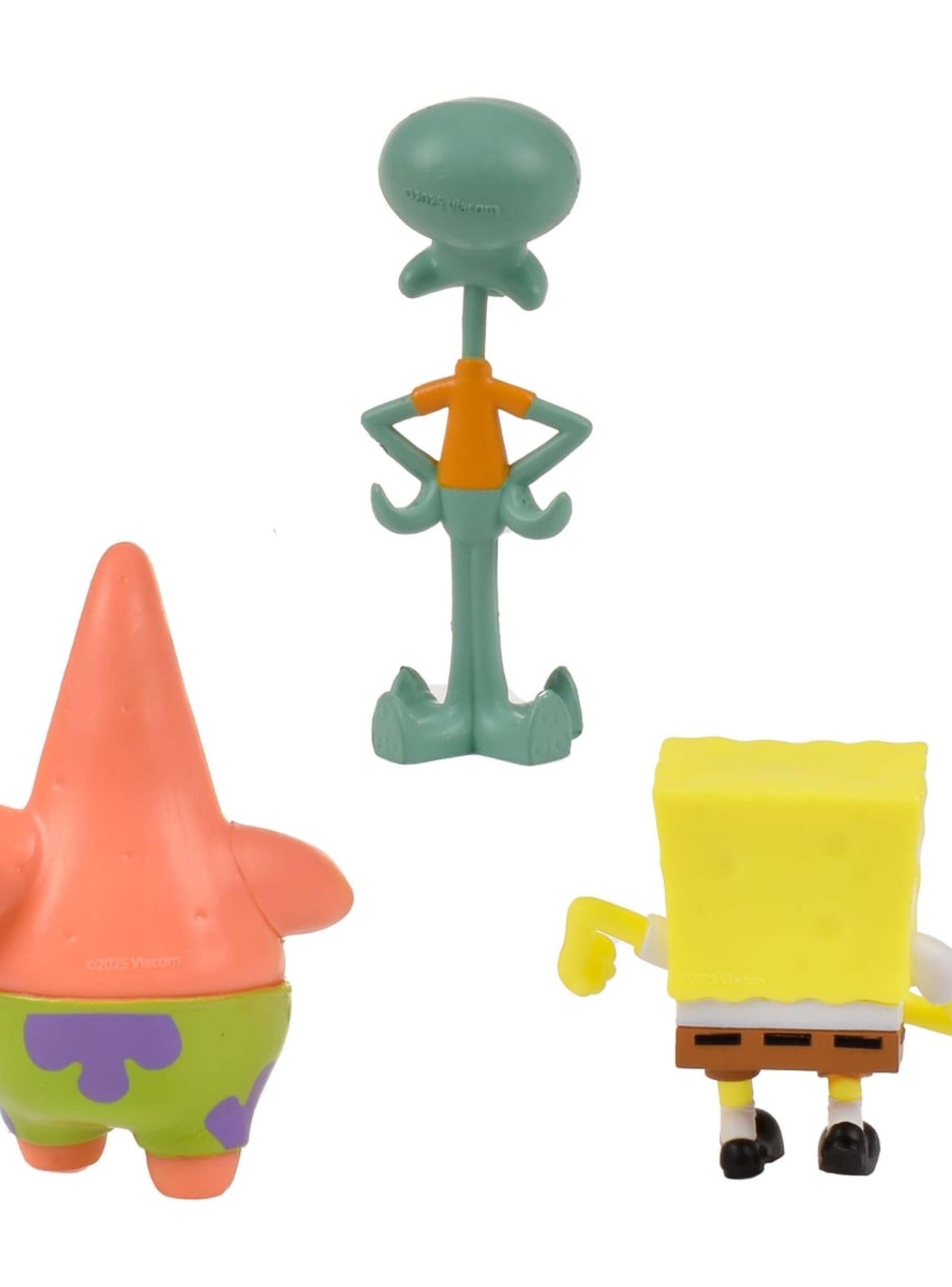 Pack 3 Figuras 5 Cm En Blister Bob Esponja - Calamardo-4