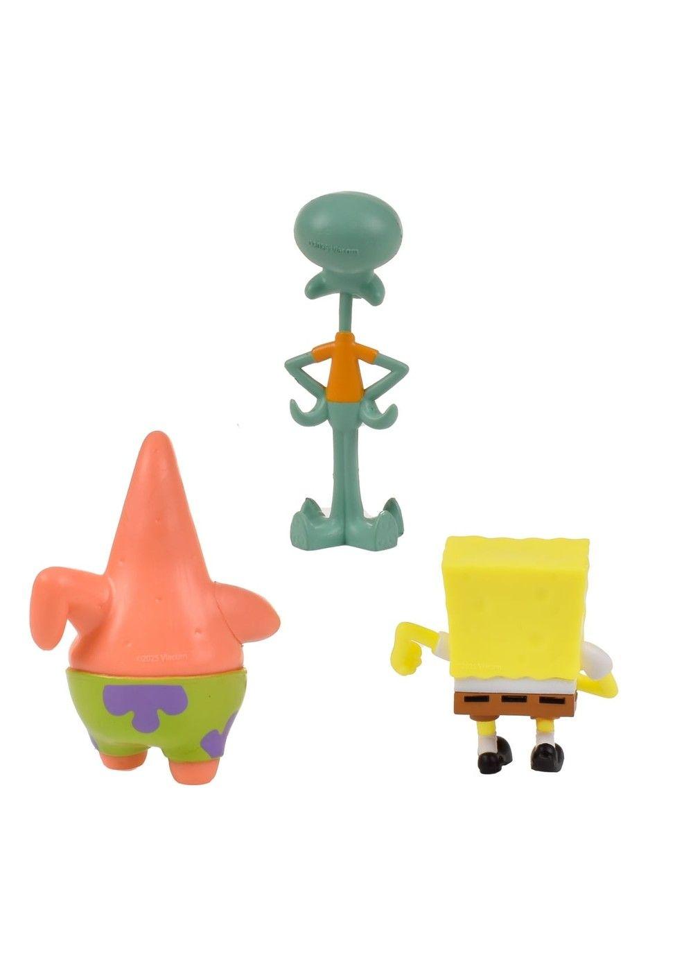 Pack 3 Figuras 5 Cm En Blister Bob Esponja - Calamardo-9