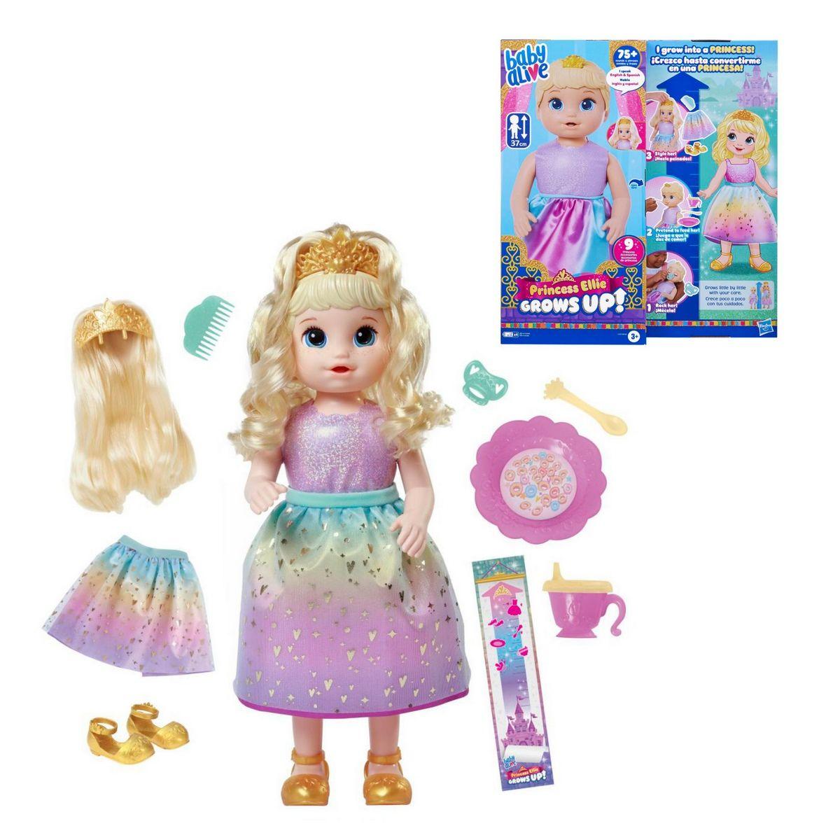 Baby Alive Princess Ellie Grows Up Rubia-1