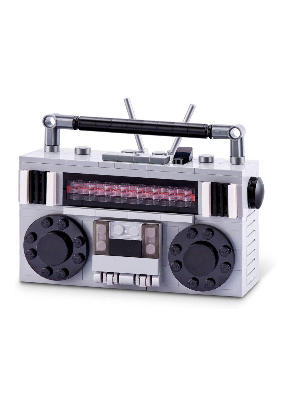 SET BLOQUES RETRO MAX - CON DIFERENTES MODELOS DE PIEZAS - RADIO CASSETTE-3
