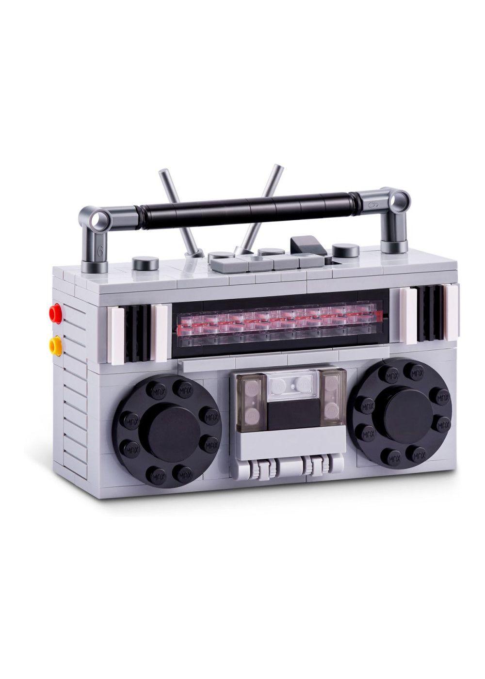 SET BLOQUES RETRO MAX - CON DIFERENTES MODELOS DE PIEZAS - RADIO CASSETTE-6
