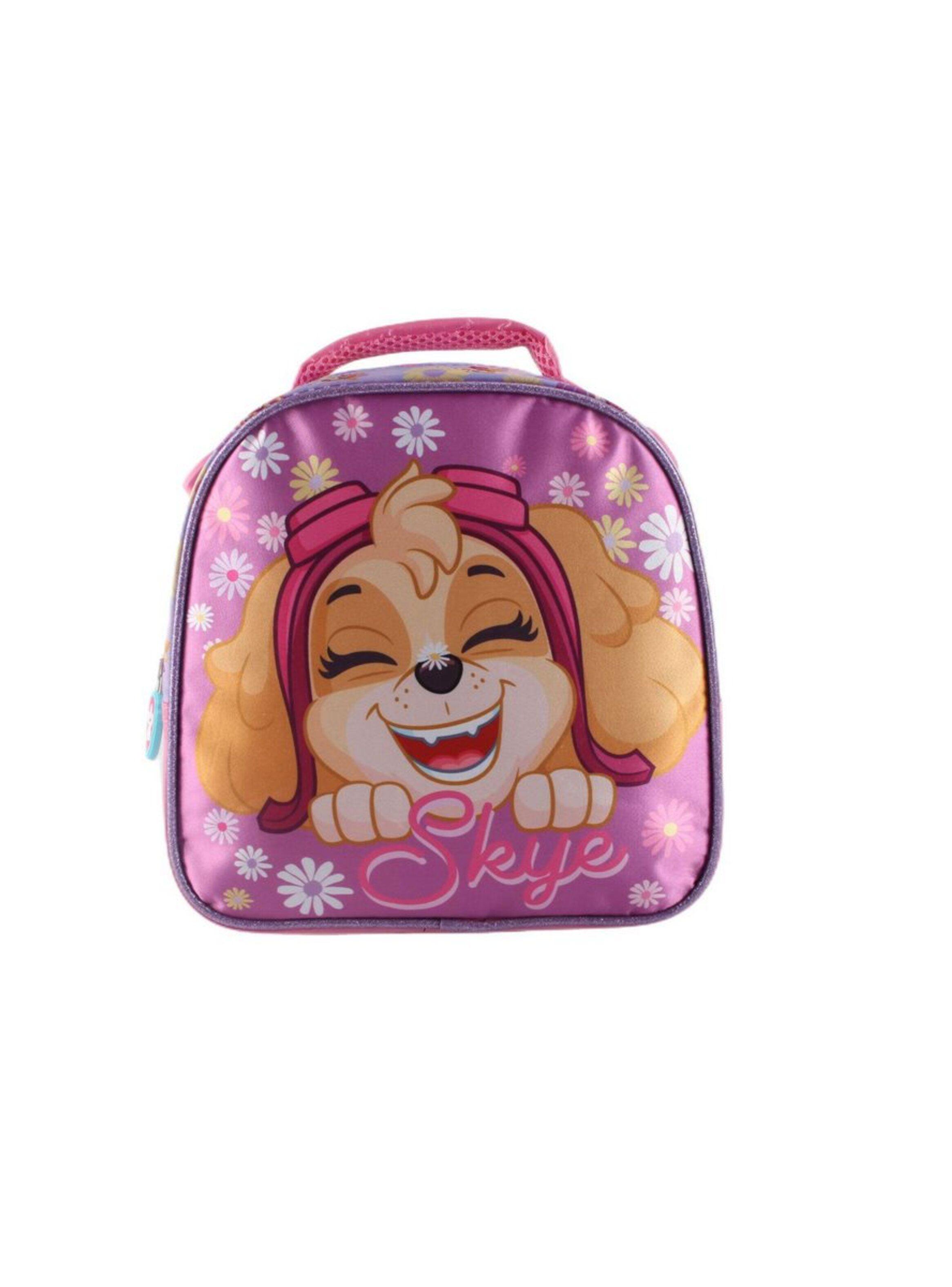 Set Satin Mochila Con Lonchera Paw Patrol Niña-3