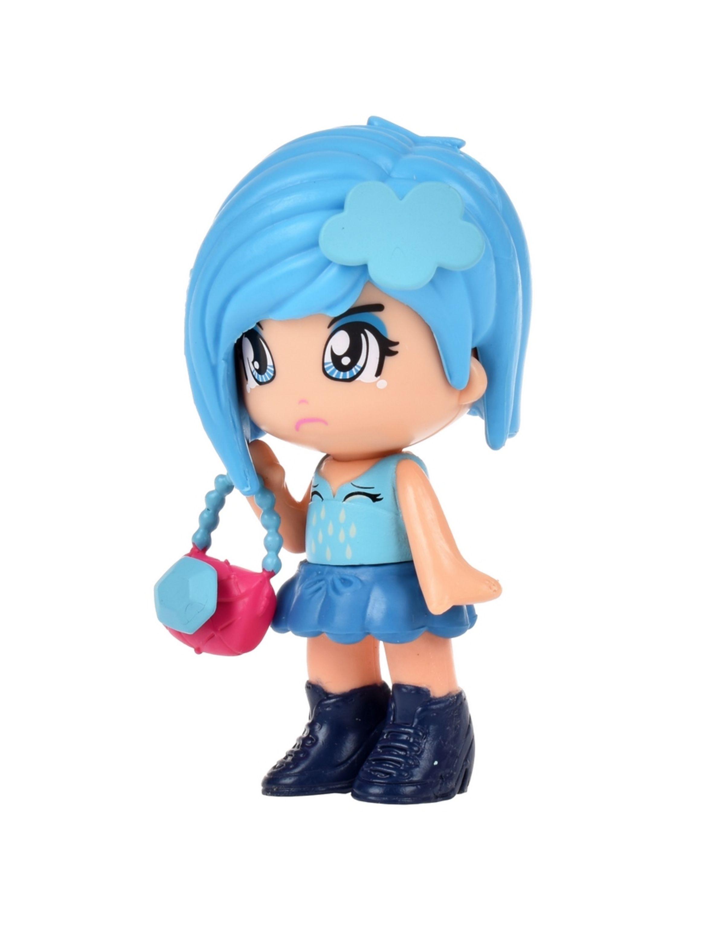 Muñeca Emocional Con Doble Cara Y Acc Pinypon - Cabello Azul-3