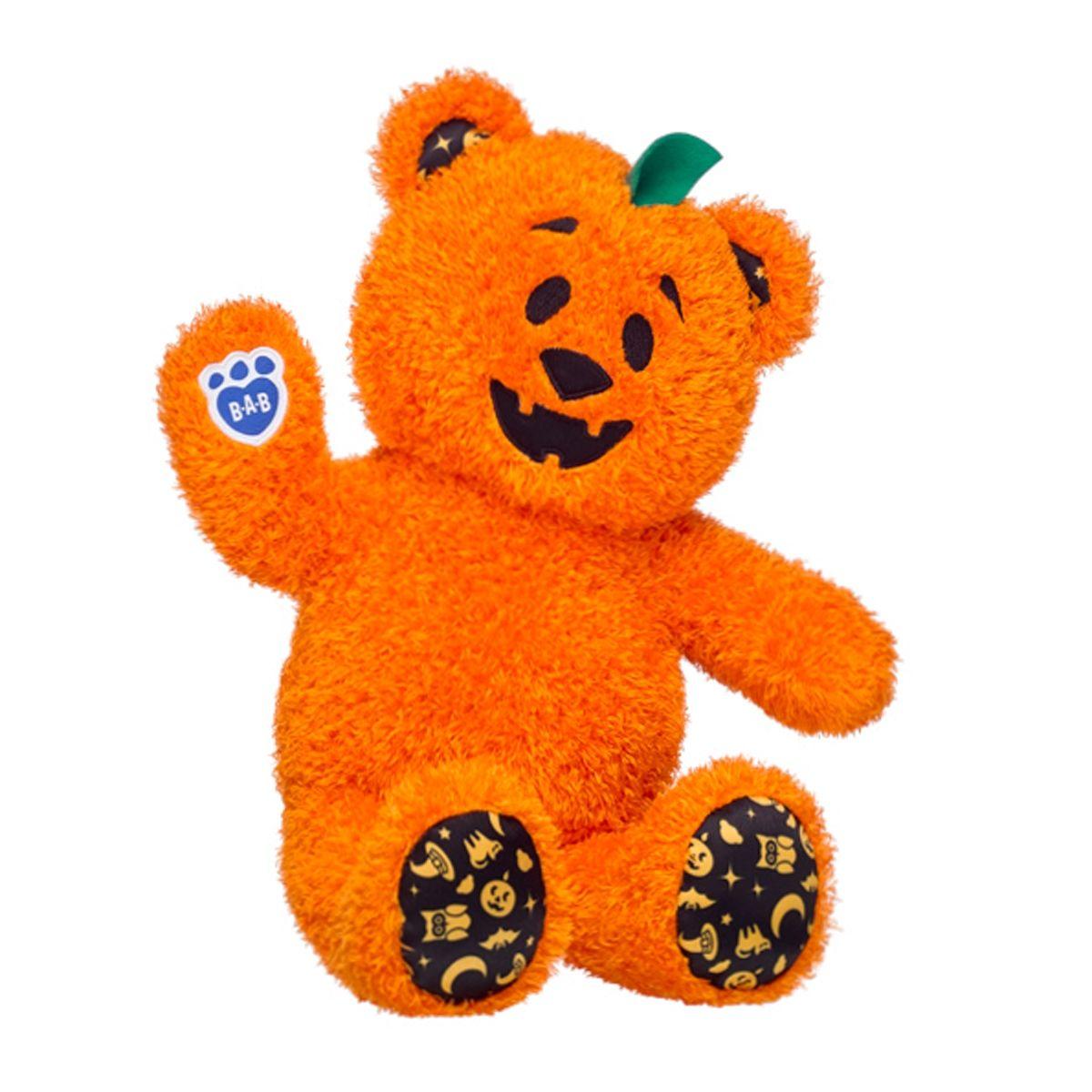 Peluche Oso Naranjo Halloween Build-A-Bear-1