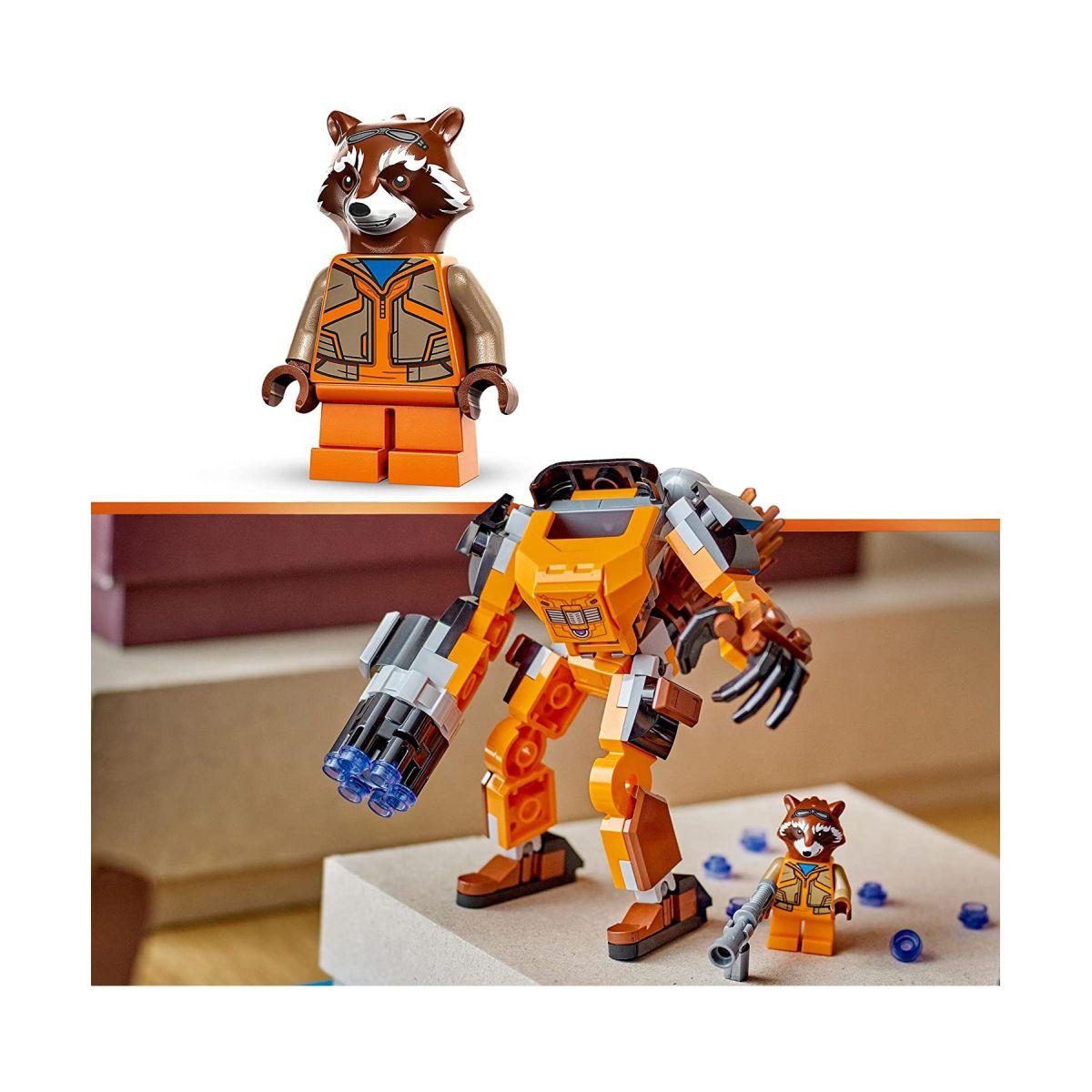 Armadura Rob√Ìtica De Rocket Lego Super Heroes-2