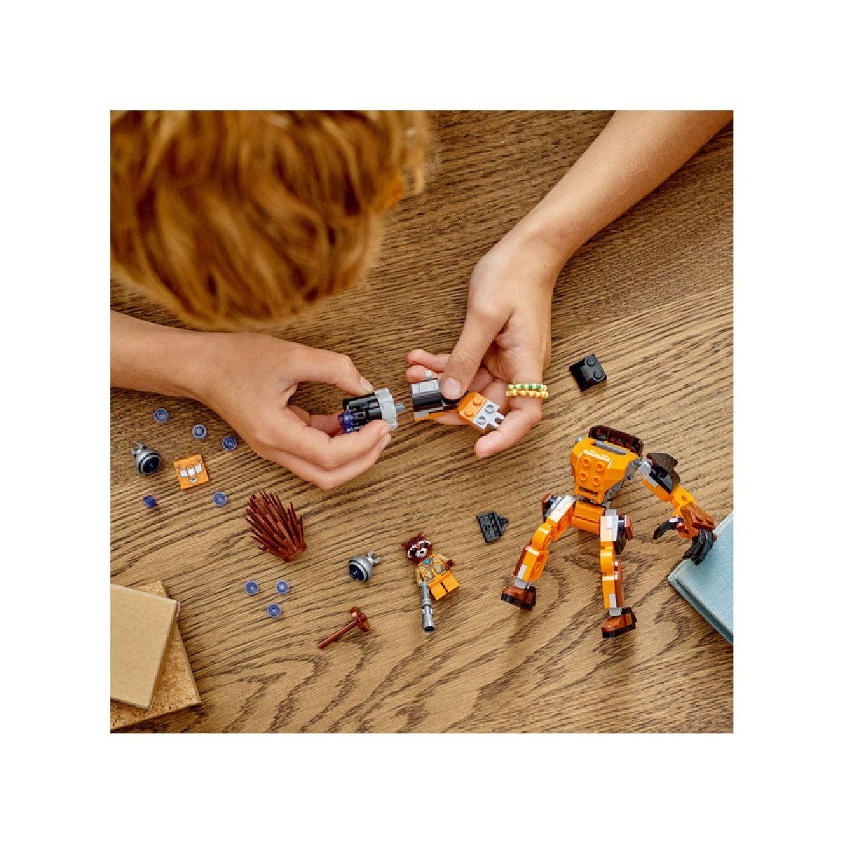 Armadura Rob√Ìtica De Rocket Lego Super Heroes-3