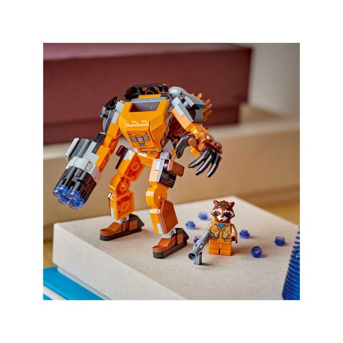 Armadura Rob√Ìtica De Rocket Lego Super Heroes-4