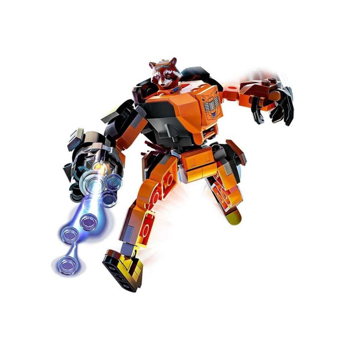 Armadura Rob√Ìtica De Rocket Lego Super Heroes-8